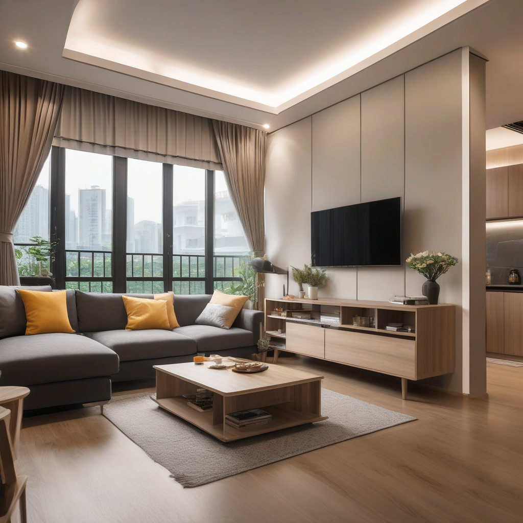 First BTO? Here's How to Furnish Your Entire Home Without Blowing Your Budget - Singapore Home Interior
