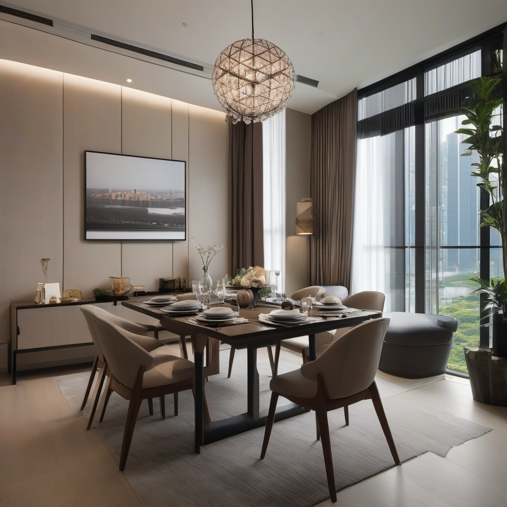 How High Should Your Dining Table Be? Getting Dimensions Right - Singapore Home Interior