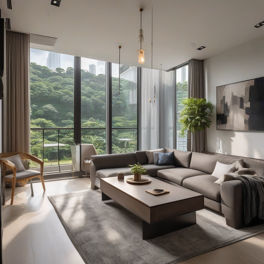 TV Console Sizing: How to Match Your Console to Your Room - Singapore Home Interior