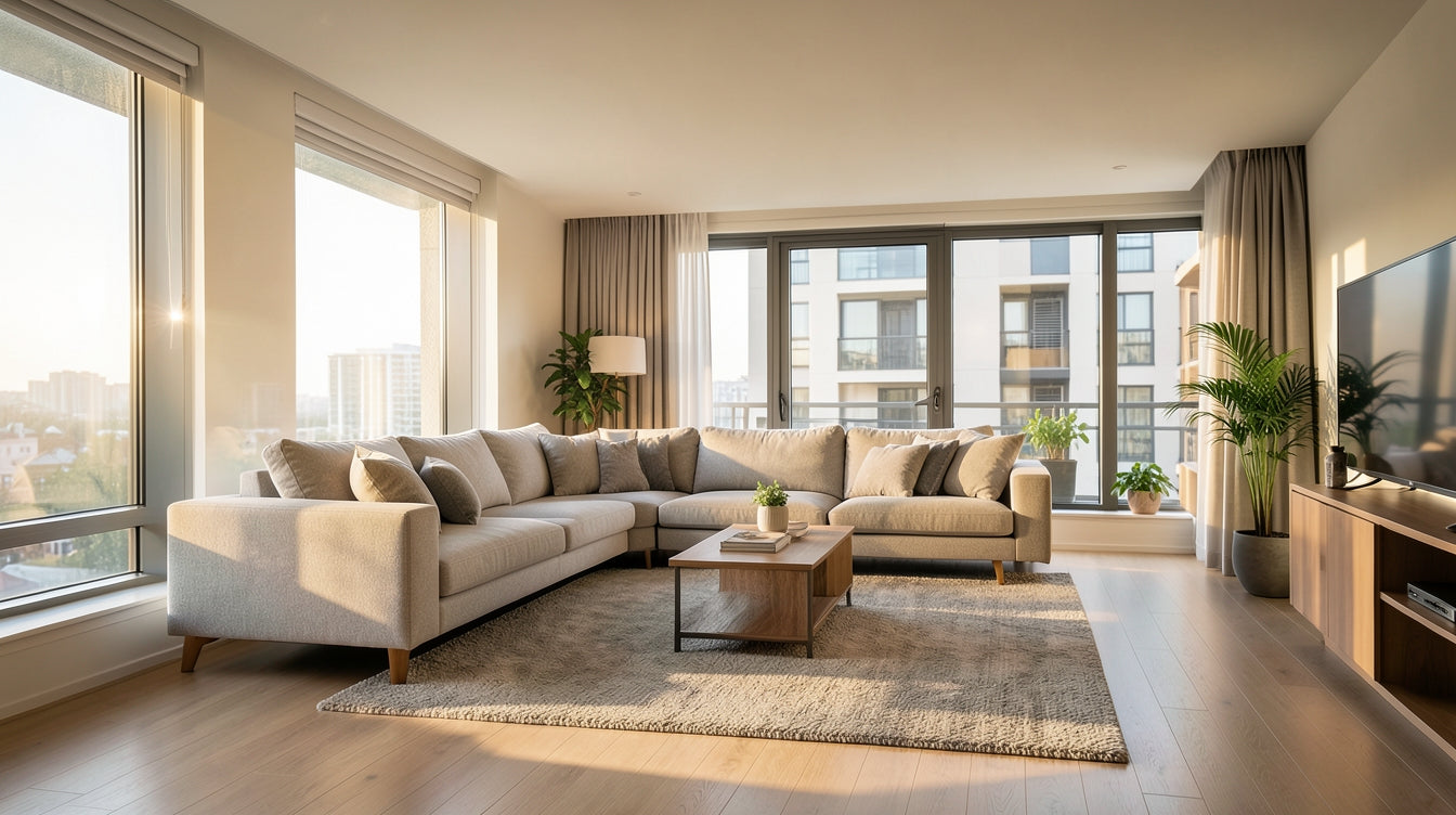 Choosing a Sofa for a Narrow HDB Living Room - Singapore Home Interior