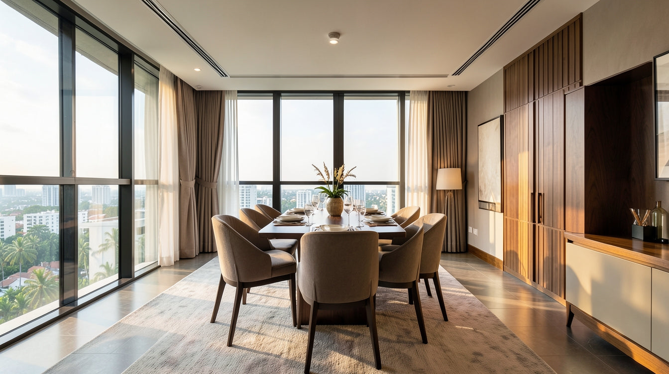 High-Back vs Low-Back Dining Chairs: Trade-Offs Explained - Singapore Home Interior