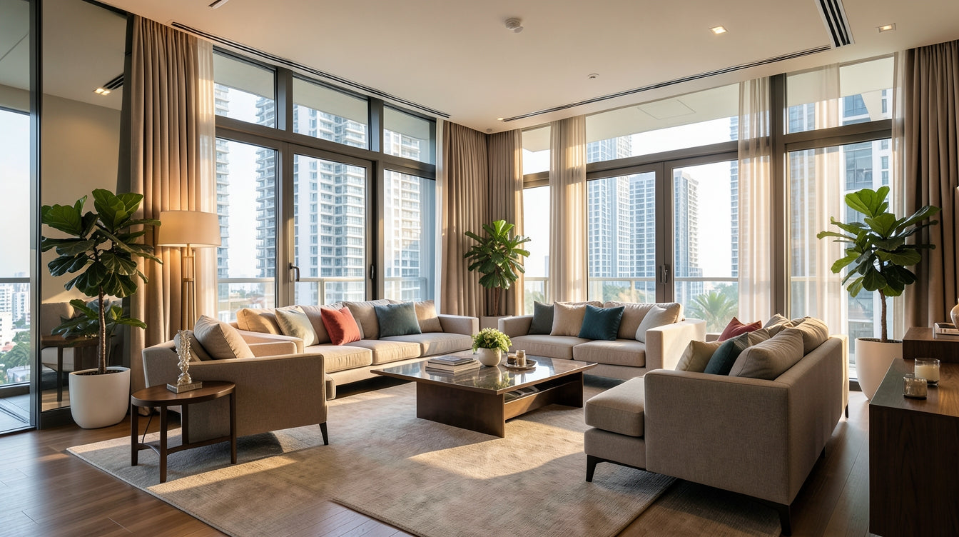 Protecting Furniture From Sun Damage in West-Facing Flats - Singapore Home Interior