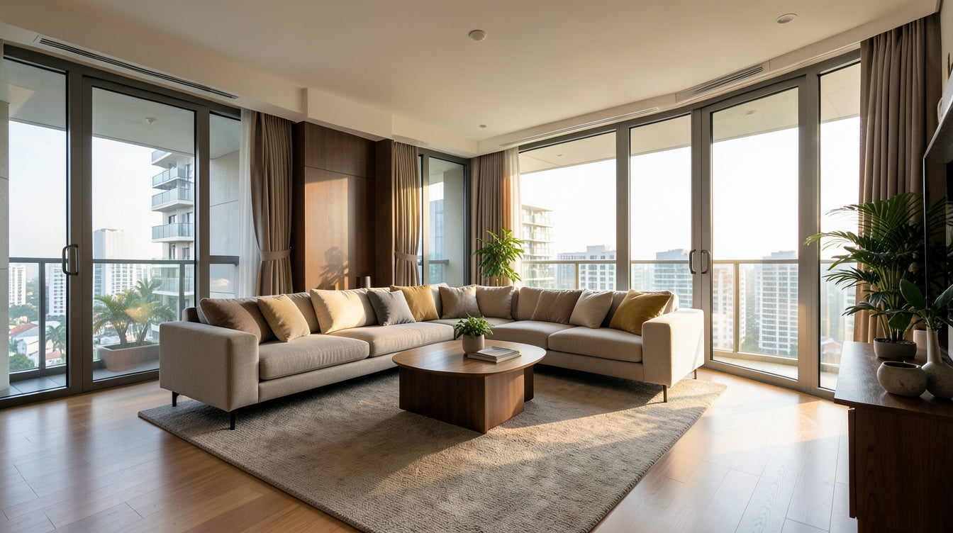 Choosing a Sofa for a Living-Dining Area Under 30 sqm - Singapore Home Interior