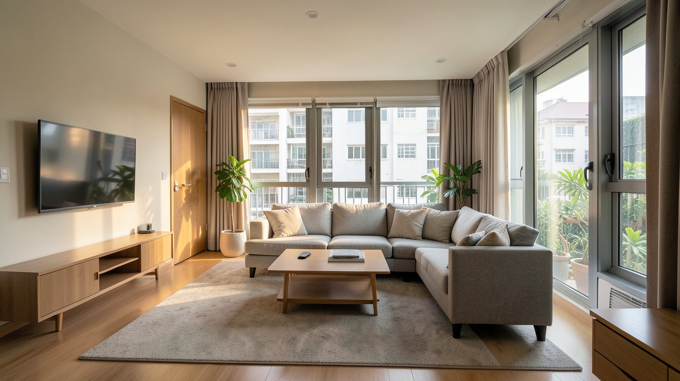 Why L-Shaped Sofas Work in Small Singapore Homes - Singapore Home Interior