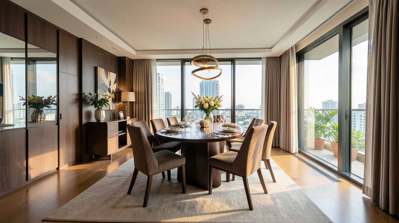 The Mega Home Dining Collection: Tables for Every Family - Singapore Home Interior