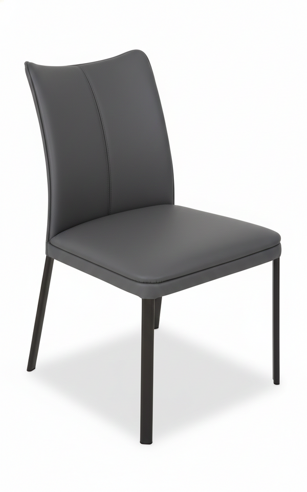Nero Cat-Scratch Fabric Dining Chair