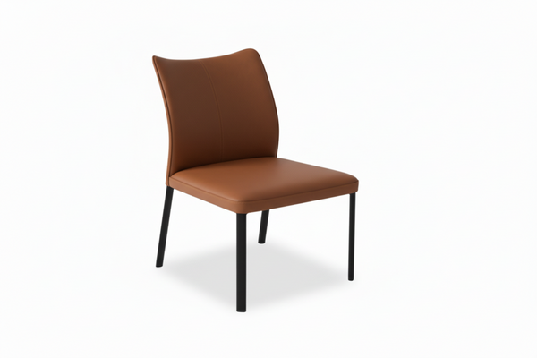 Nero Cat-Scratch Fabric Dining Chair